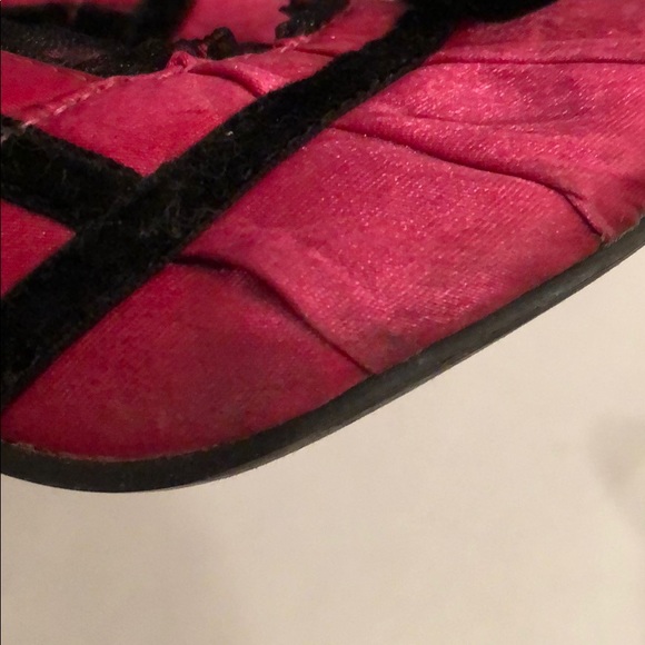 Pink satin heels - Picture 7 of 8